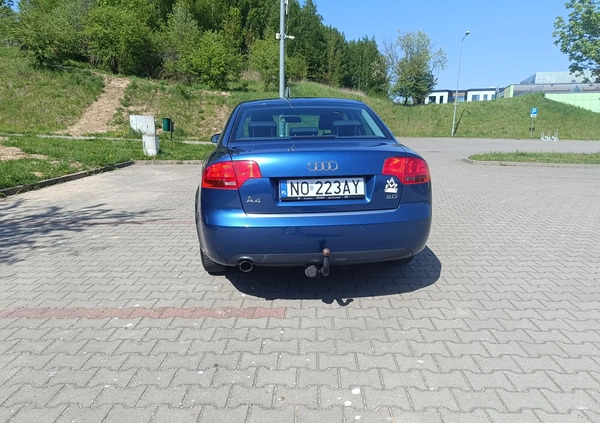 Audi A4 cena 15600 przebieg: 180000, rok produkcji 2005 z Olsztyn małe 137